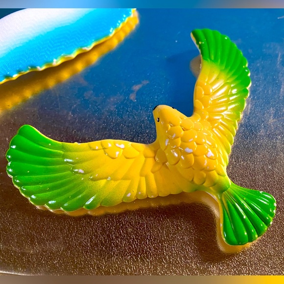 RETRO MAGIC BALANCING  BIRDS (4) FUN TOYS THEY BALANCE OF ALMOST AN… - Picture 11 of 11